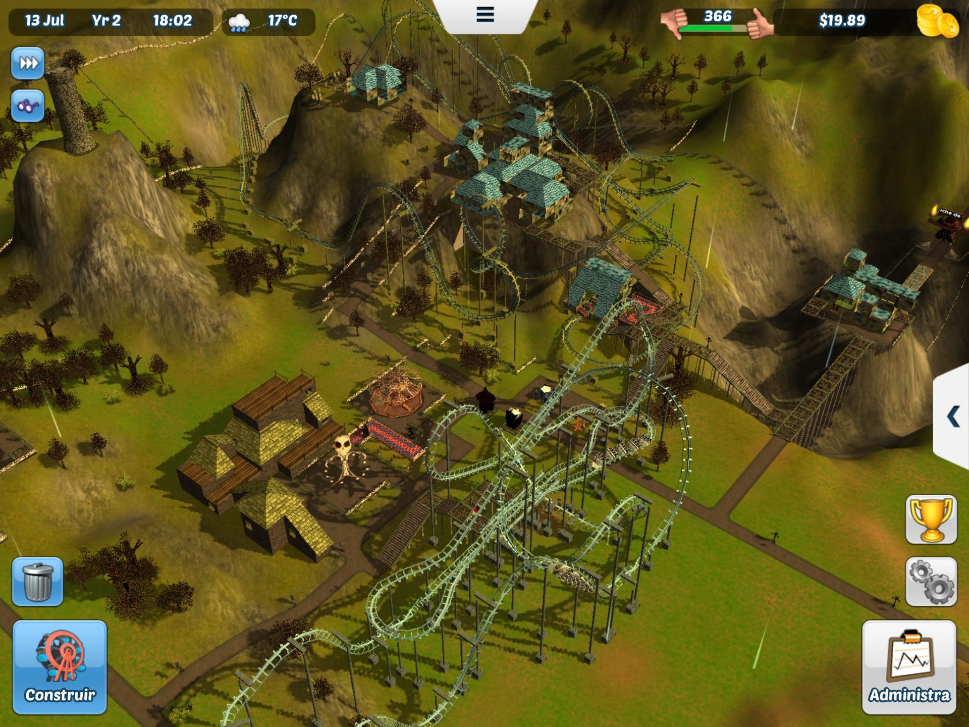 RollerCoaster Tycoon 3 Mobile